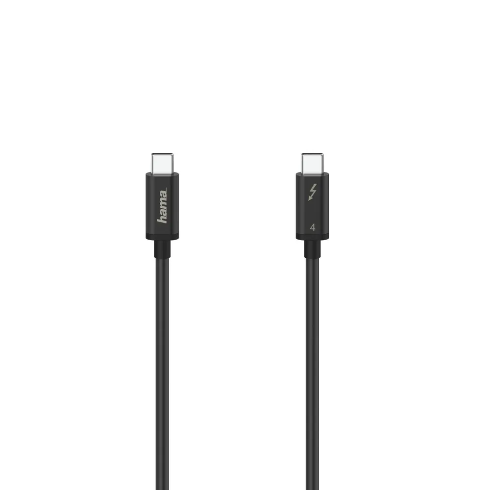 "Thunderbolt-4-Kabel ""USB-C"", 40 Gbit/s, 5 A, 100 W, Ultra-HD 8K, 0,80 m (00200659)"