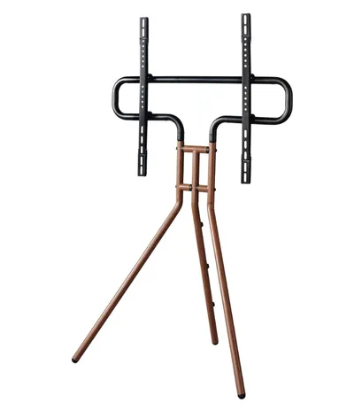 "TV-Stand ""Staffelei-Design"", 191 cm (75""), Höhe variabel, Holzoptik Walnuss (00220872)"