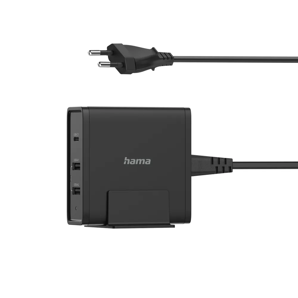 Universal-USB-C-Ladestation, 3 Ports, Power Delivery (PD), 5-20V/65W (00200017)