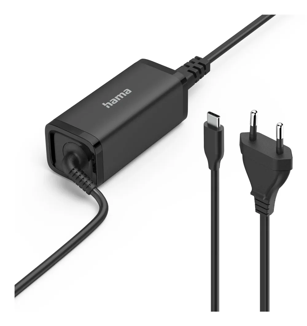 Universal-USB-C-Notebook-Netzteil, GaN, Power Delivery (PD), 5-20V/65W (00200023)