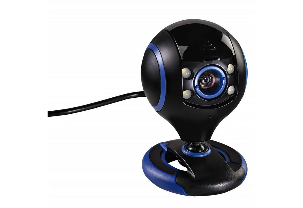 uRage HD Webcam REC 200 Web-Kamera 720p 30 fps Webcam (mit Mikrofon und LED-Licht verschließbare Linse 720p Auflösung USB 2.0)