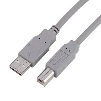 USB-2.0-Kabel, Grau, 1,80 m (00029099)