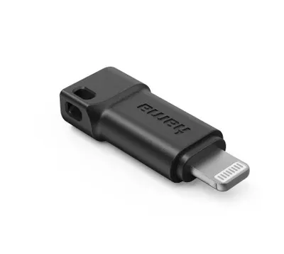 USB-C-Adapter auf Apple Lightning-Stecker, MFI, Schwarz (00201734)