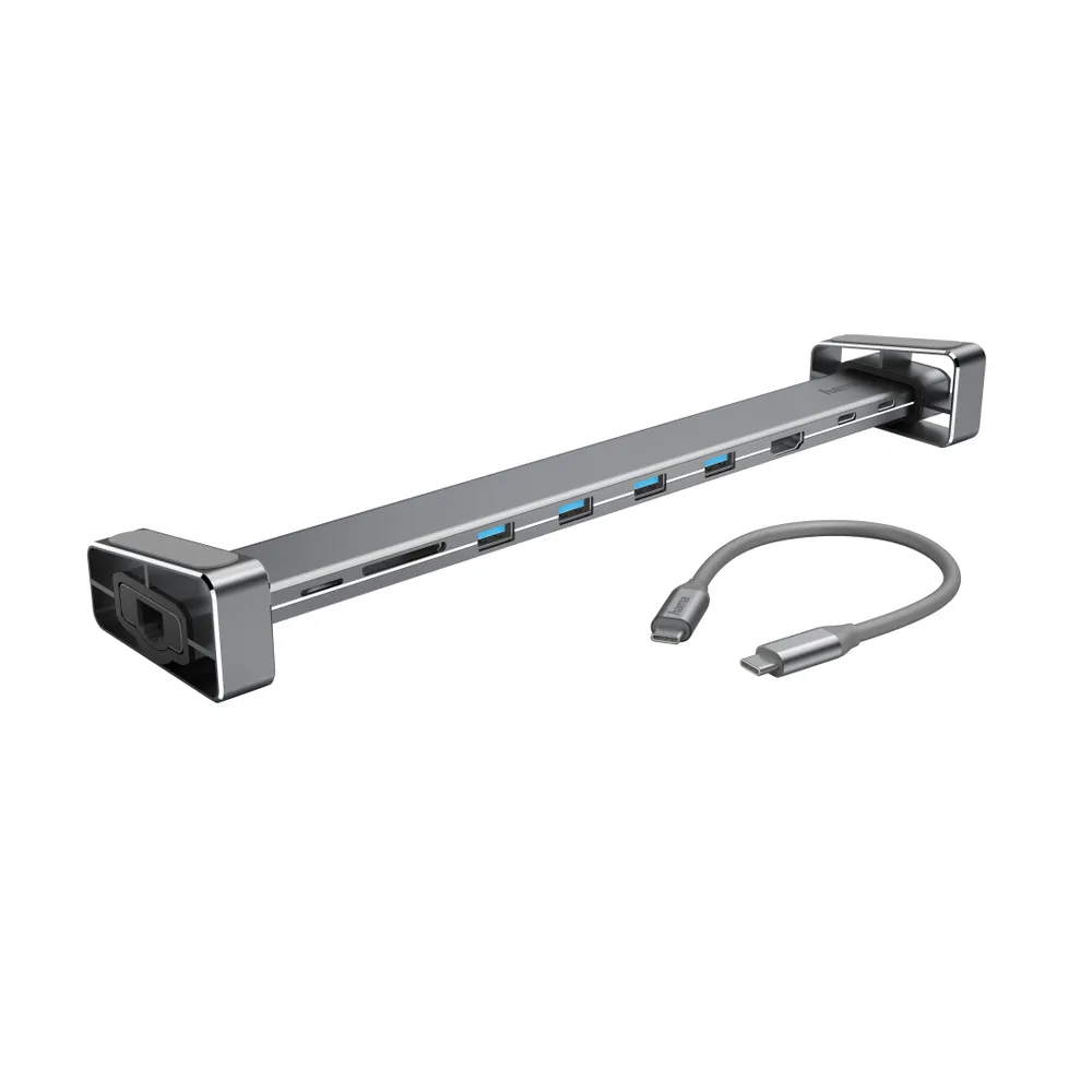 "USB-C-Docking-Station ""Connect2Office Basic"", abnehmbare Standfüße, 9 Ports (00200103)"
