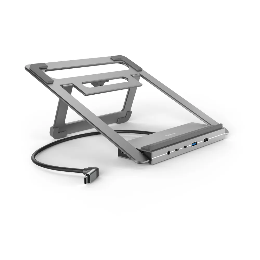 "USB-C-Docking-Station ""Connect2Office Stand"", Notebook-Stand, 12 Ports (00200139)"