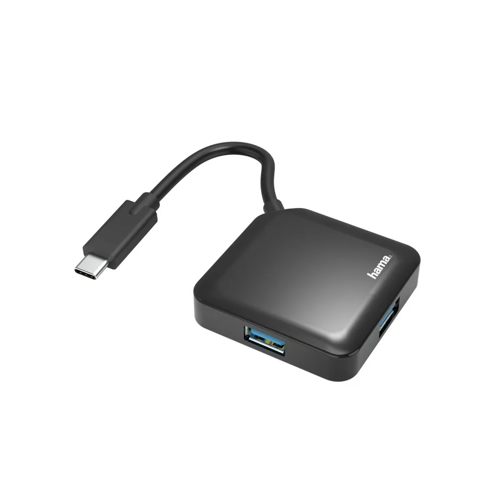 USB-C-Hub, 4 Ports, USB 3.2 Gen1, 5 Gbit/s (00200112)