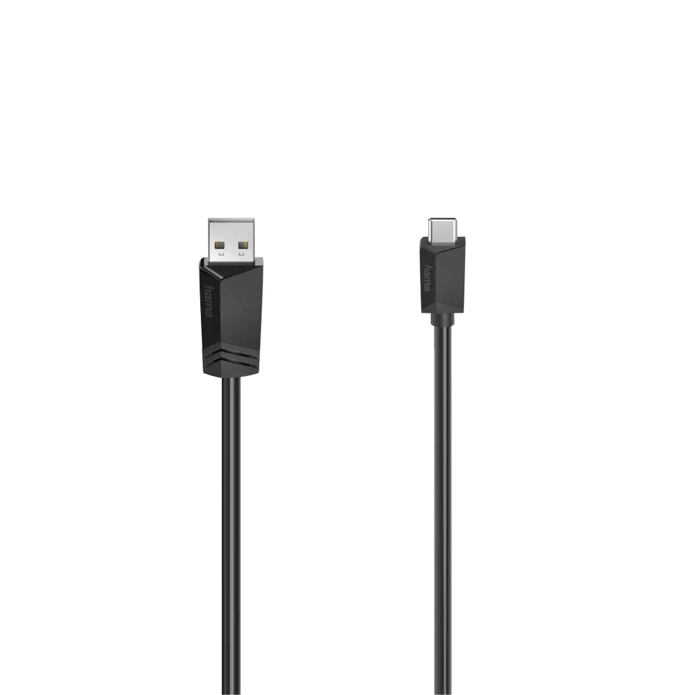 USB-C-Kabel, USB-A-Stecker - USB-C-Stecker, USB 2.0, 480 Mbit/s, 0,75 m (00200631)