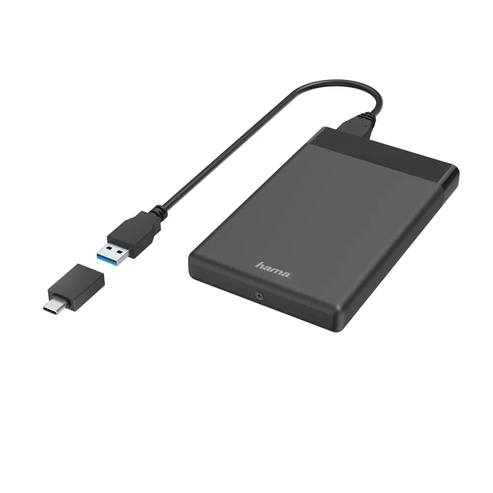 "USB-Festplattengehäuse für 2,5"" SSD- und HDD-Festplatten (00200760)"