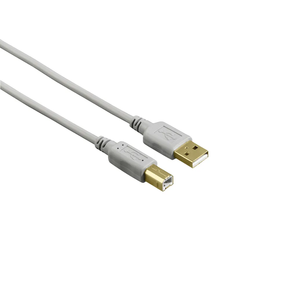 USB-Kabel, USB 2.0, vergoldet, 1,50 m (00200903)