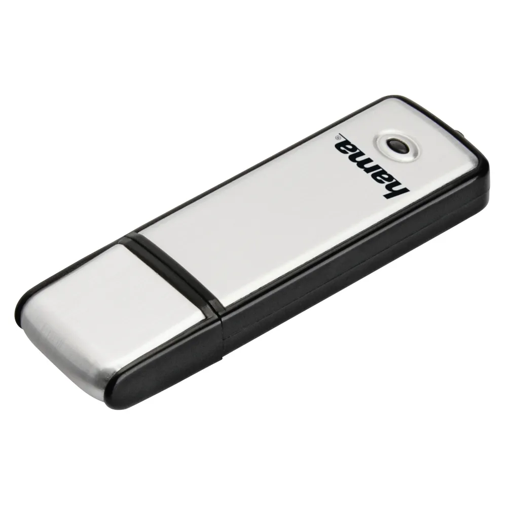 "USB-Stick ""Fancy"", USB 2.0, 32 GB, 10MB/s, Schwarz/Silber (00181082)"