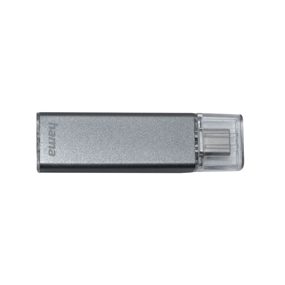 "USB-Stick ""Uni-C Classic"", USB-C 3.1, 64GB, 70 MB/s, Anthrazit (00182471)"