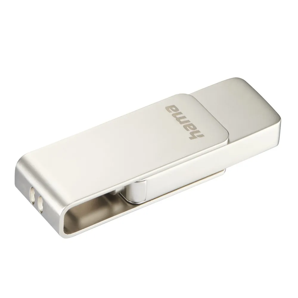 "USB-Stick ""Uni-C Rotate Pro"", USB-C 3.1, 32GB, 70MB/s, Silber (00182494)"