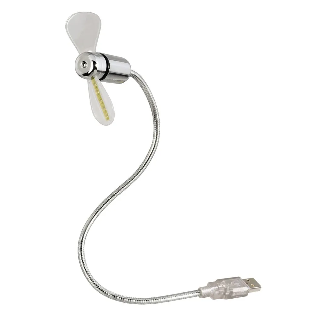 USB-Ventilator mit bunten LEDs (00012110)