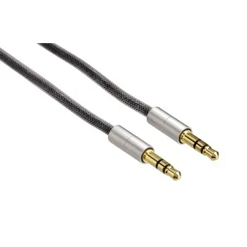 "Verbindungskabel ""AluLine"" Klinke 3,5 mm, Stecker - Stecker, stereo, 2 m (00080869)"