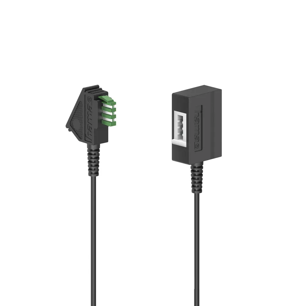 Verlängerungskabel, TAE-U-Stecker - TAE-U-Kupplung, 3 m (00201100)