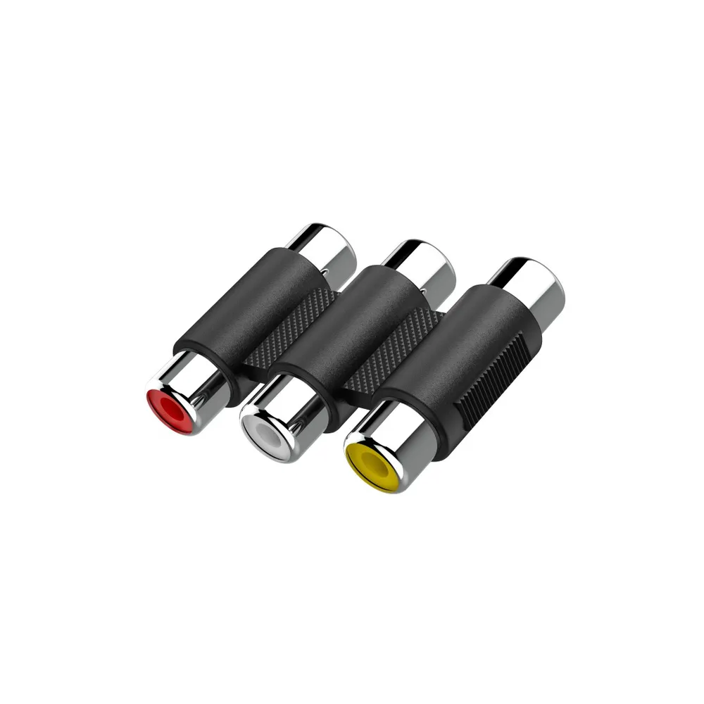 Video-Adapter, 3 Cinch-Kupplungen - 3 Cinch-Kupplungen (00205174)