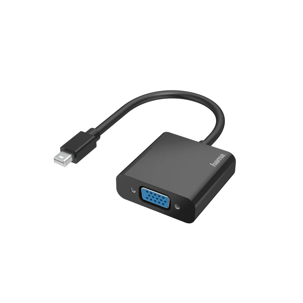 Video-Adapter, Mini-DisplayPort-Stecker - VGA-Buchse, Full-HD 1080p (00200333)