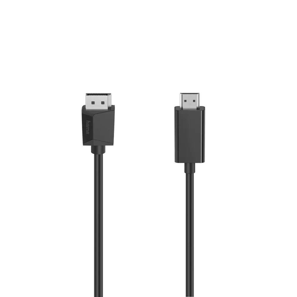 Video-Kabel, DisplayPort-Stecker - HDMI™-Stecker, Ultra-HD 4K, 1,50 m (00205144)