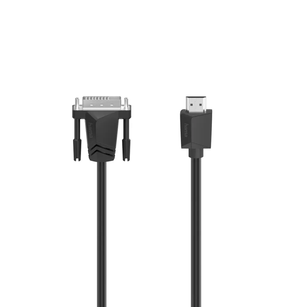 Video-Kabel, DVI-Stecker auf HDMI™-Stecker, Ultra-HD 4K, 3,00 m (00200716)
