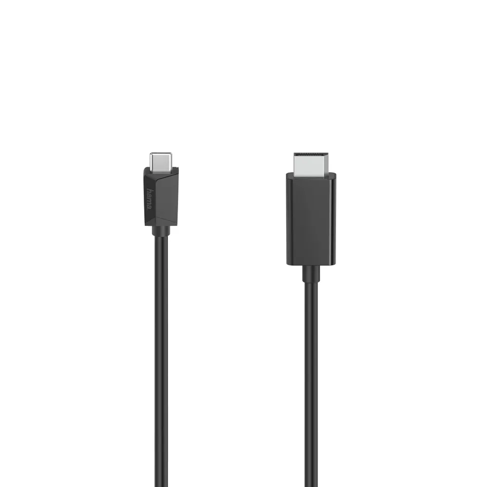 Video-Kabel, USB-C-Stecker - DisplayPort-Stecker, Ultra-HD 4K, 1,50 m (00200717)