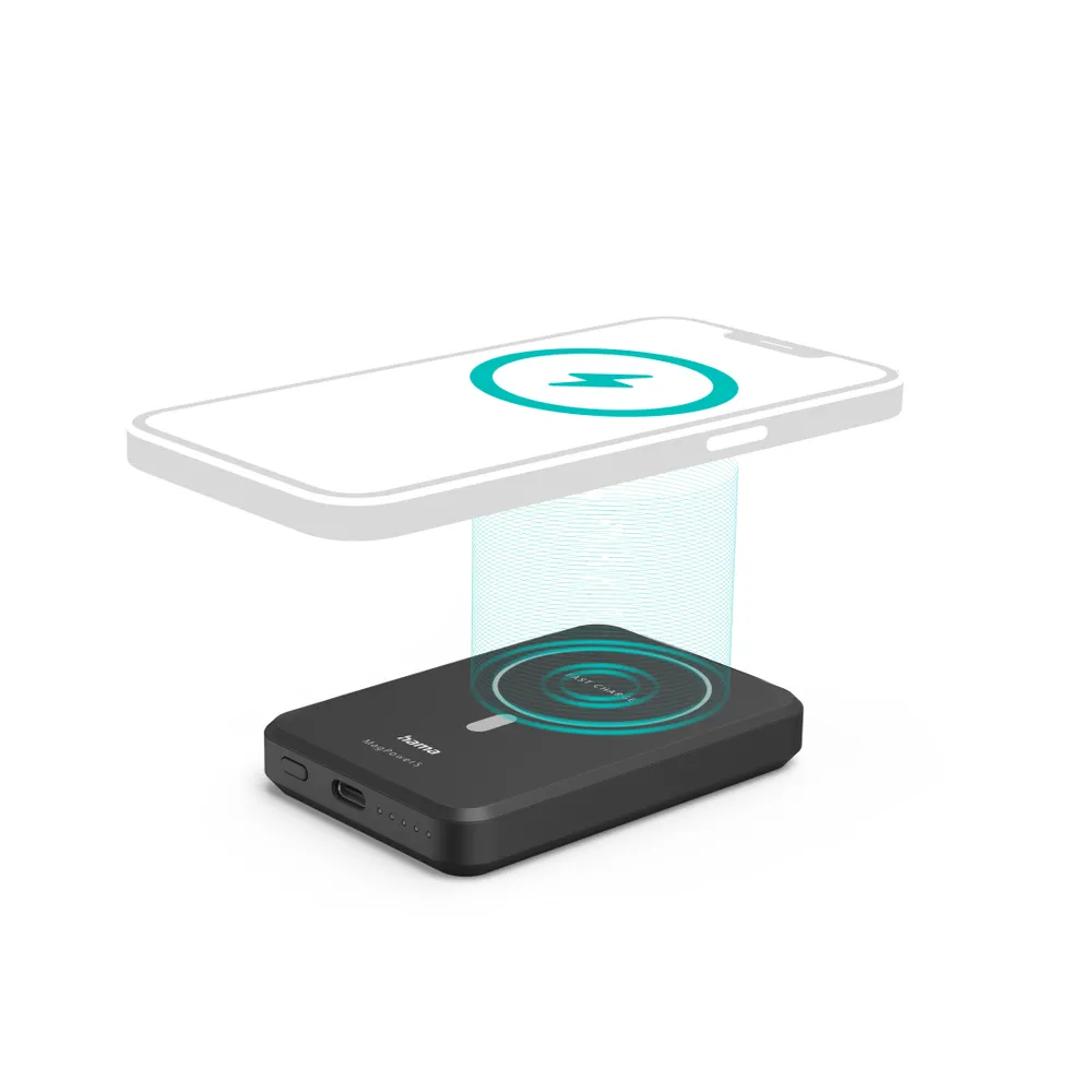 "Wireless Power Pack ""MagPower5"", 5000mAh, induktiv Laden für Apple MagSafe (00201695)"