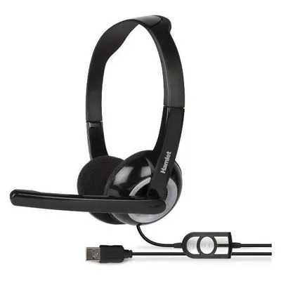 Hamlet Smart Headset für Computer mit Mikrofon und USB-Anschluss