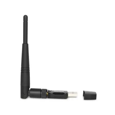 Tarjeta de Red HAMLET HNW600ACU USB 600 Mbit/s Wi-Fi 5 Antena Extraíble