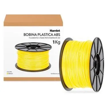 Hamlet Spule Filament für 3D-Drucker 3DX100 in Gelb ABS 1kg