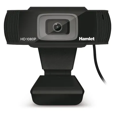 Hamlet HWCAM1080 Webkamera 2 MP 1920 x 1080 Pixel USB 2.0 Schwarz