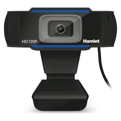 Hamlet HWCAM720 Webkamera 2 MP 1280 x 720 Pixel USB Schwarz