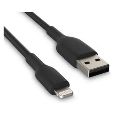 Hamlet XCU2A-LGT200 Lightning-Kabel 2 m Schwarz