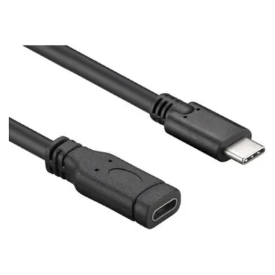 Hamlet XCUC-UC-MF10 USB-Kabel 1 m USB 3.2 Gen 1 (3.1 Gen 1) USB C Schwarz