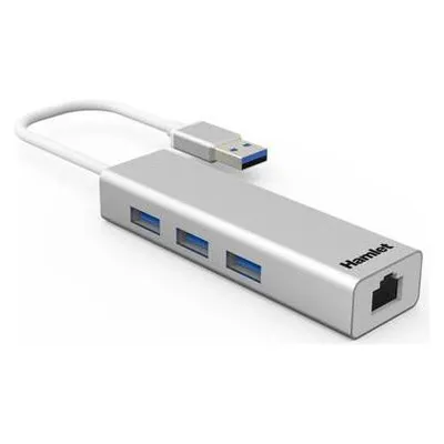 Hamlet XHUB330LAN USB 3.2 Gen 1 (3.1 Gen 1) Typ Notebook-Anschlussreplikator und Dockingstation