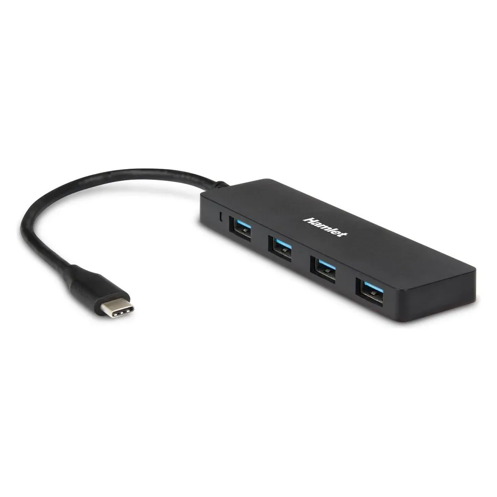 Hamlet Hub Usb 3.1 Typ C 4 Ports Übertragung bis zu 5 Gbps