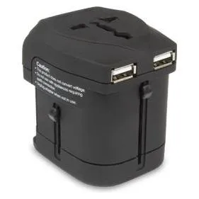Hamlet Traver Adapter universal reiseadapter für steckdosen plus usb-ladegerät