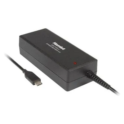 Hamlet XPWNB065PD Adapter und Wechselrichter Intern 65 W Schwarz