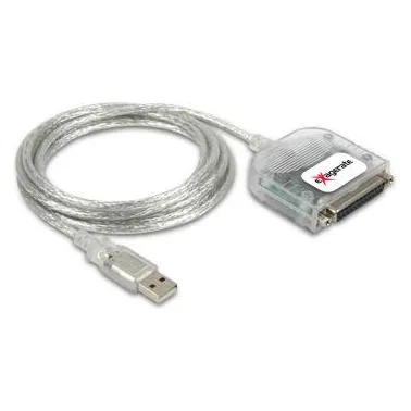 Hamlet Bi-direktionales USB-zu-Parallel-Druckeradapterkabel (2 m