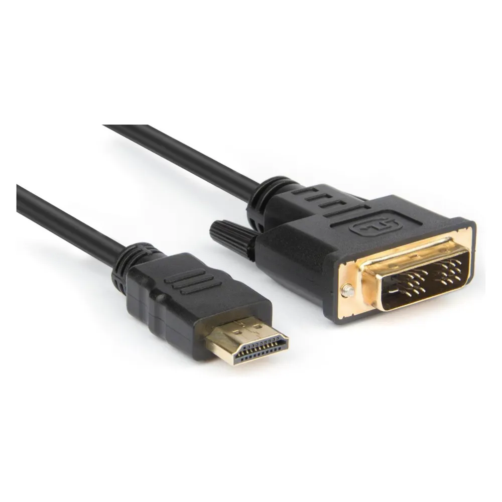 Hamlet XVCHDM-DV18 Videokabel und Adapter 1,8 m HDMI Typ A (Standard) DVI-D Schwarz