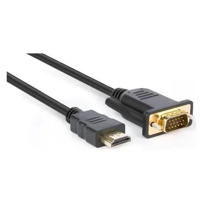 Hamlet XVCHDM-VGA180 Videokabel und Adapter 1,8 m HDMI Typ A (Standard) VGA (D-Sub) Schwarz