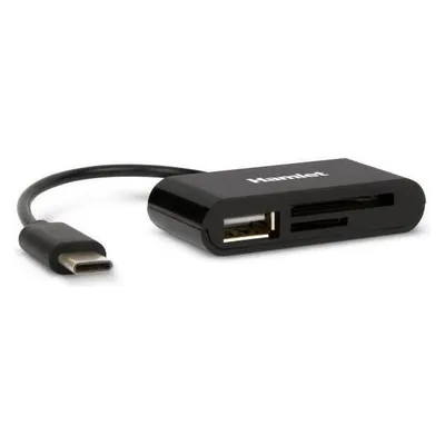 Hamlet XZR100UC USB 2.0 Typ-C Kartenleser Schwarz