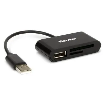 Hamlet XZR101UA USB 2.0 Kartenleser Schwarz