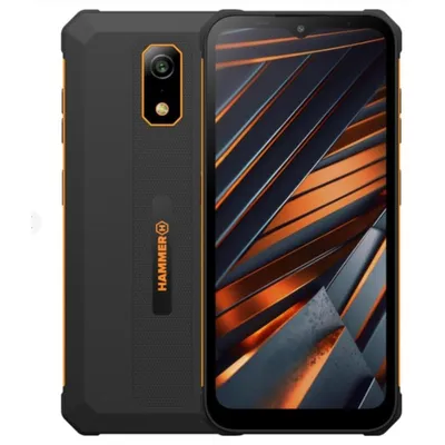 Hammer IRON Va 4G 4GB 64GB 6.56" Schwarz Orange
