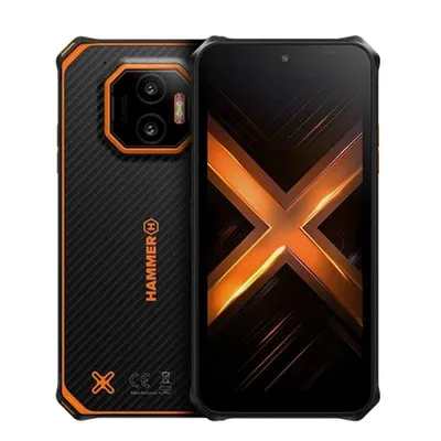 Hammer Energy X2 5G 6GB 128GB 6.1" Schwarz Orange