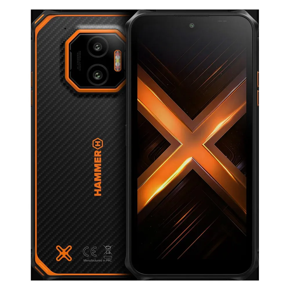 Hammer Energy X2 5G 8GB 256GB 6.1" Schwarz Orange