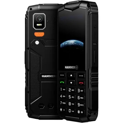 Hammer Horizon 4G Unzerstörbares Handy 2,8" IPS Display 64GB Akku 3000mAh Schwarz