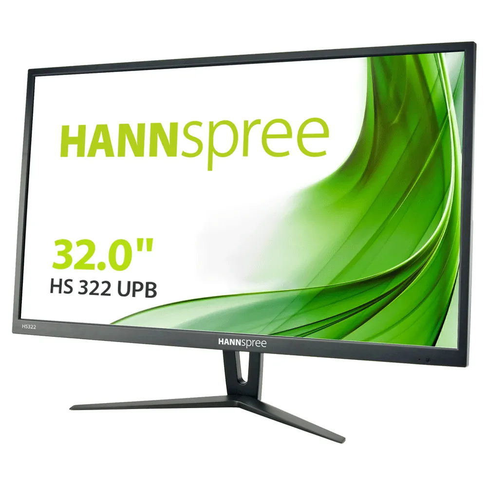Monitor Hannspree HS 322 UPB 32" Quad HD 60Hz LED Lautsprecher USB VESA 5ms