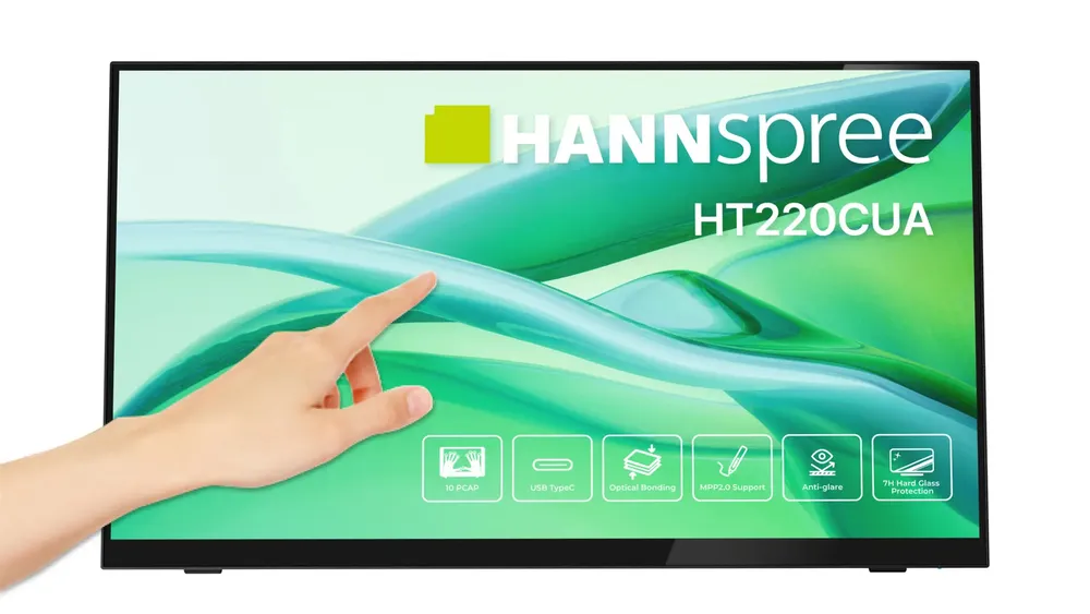 Monitor HANNSPREE HT220CUA 21,45" FullHD 60Hz IPS Touch 6ms Lautsprecher