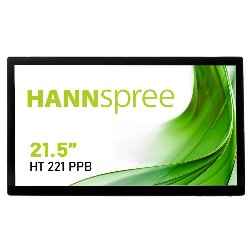 Monitor Hannspree HT 221 PPB 21,5" FullHD 60Hz VA Touch 4ms Lautsprecher VESA
