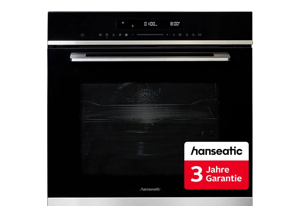 Hanseatic Backofen mit Mikrowelle 7NF30T0-E111E, inkl. 3 Jahre Herstellergarantie