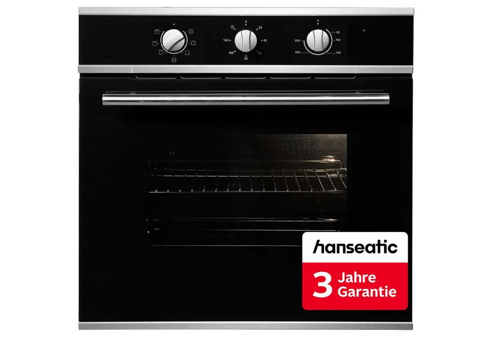 Hanseatic Einbaubackofen 65M40M1-E1131A, inkl. 3 Jahre Herstellergarantie